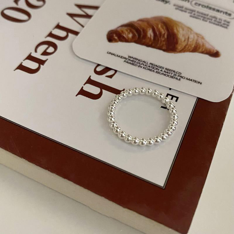 Anillo abierto de plata esterlina de plata esterlina al por mayor